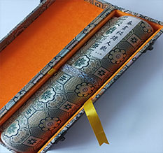 康巴什书画装裱案例